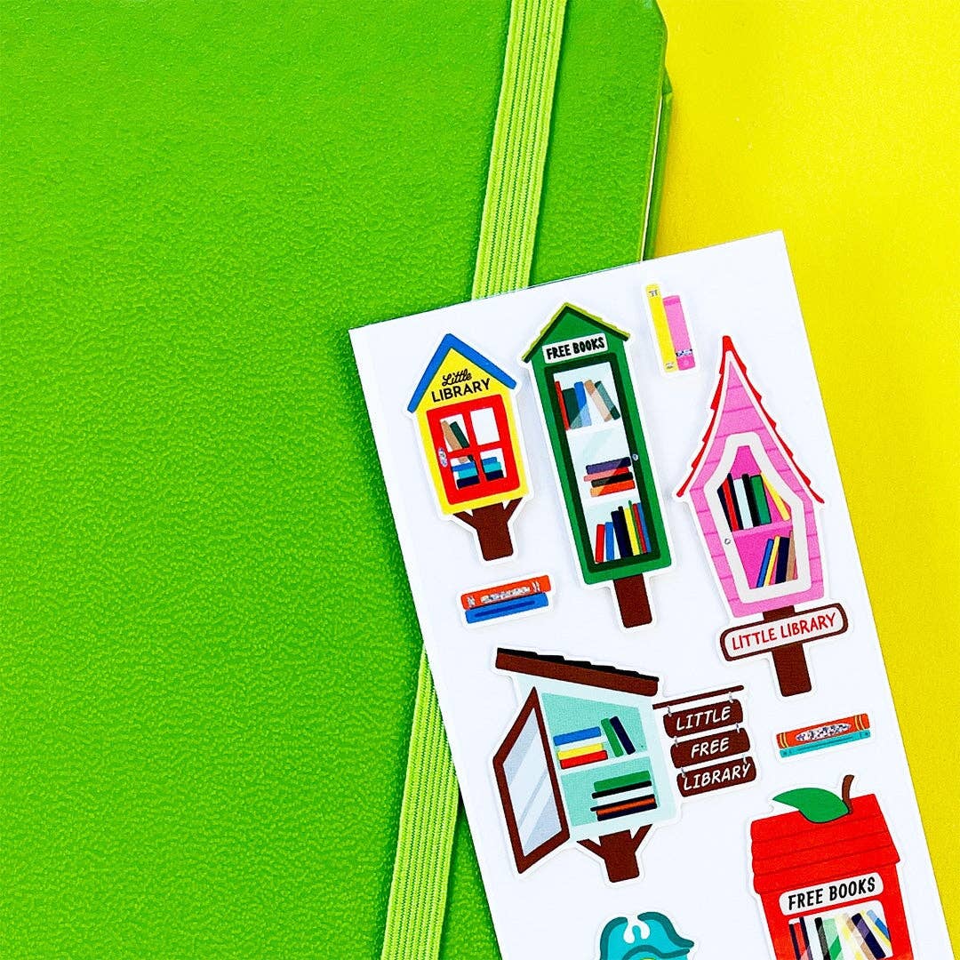 Little Libraries Stickers
