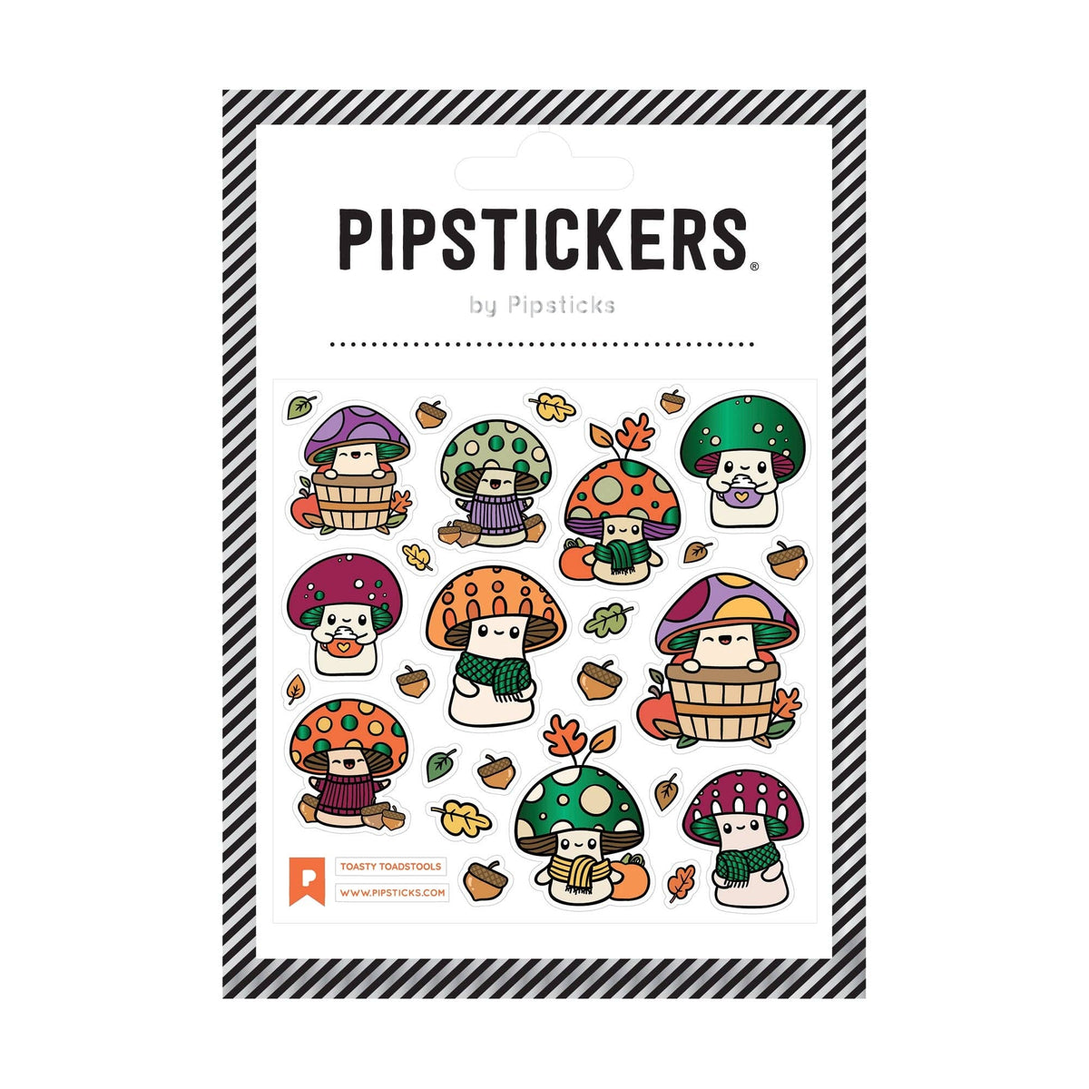 Toasty Toadstools Stickers
