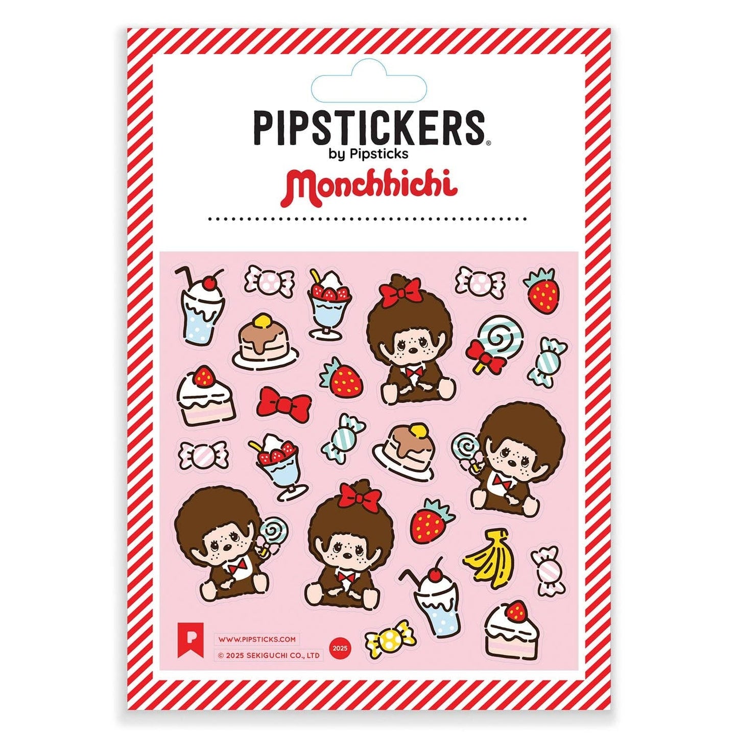 Monchhichi & Sweets Stickers