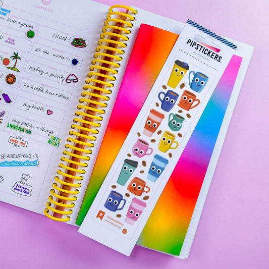 Googly Eyed Espresso Expressions Stickers