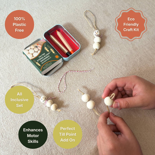 Make Your Own Christmas Snowman Decorations