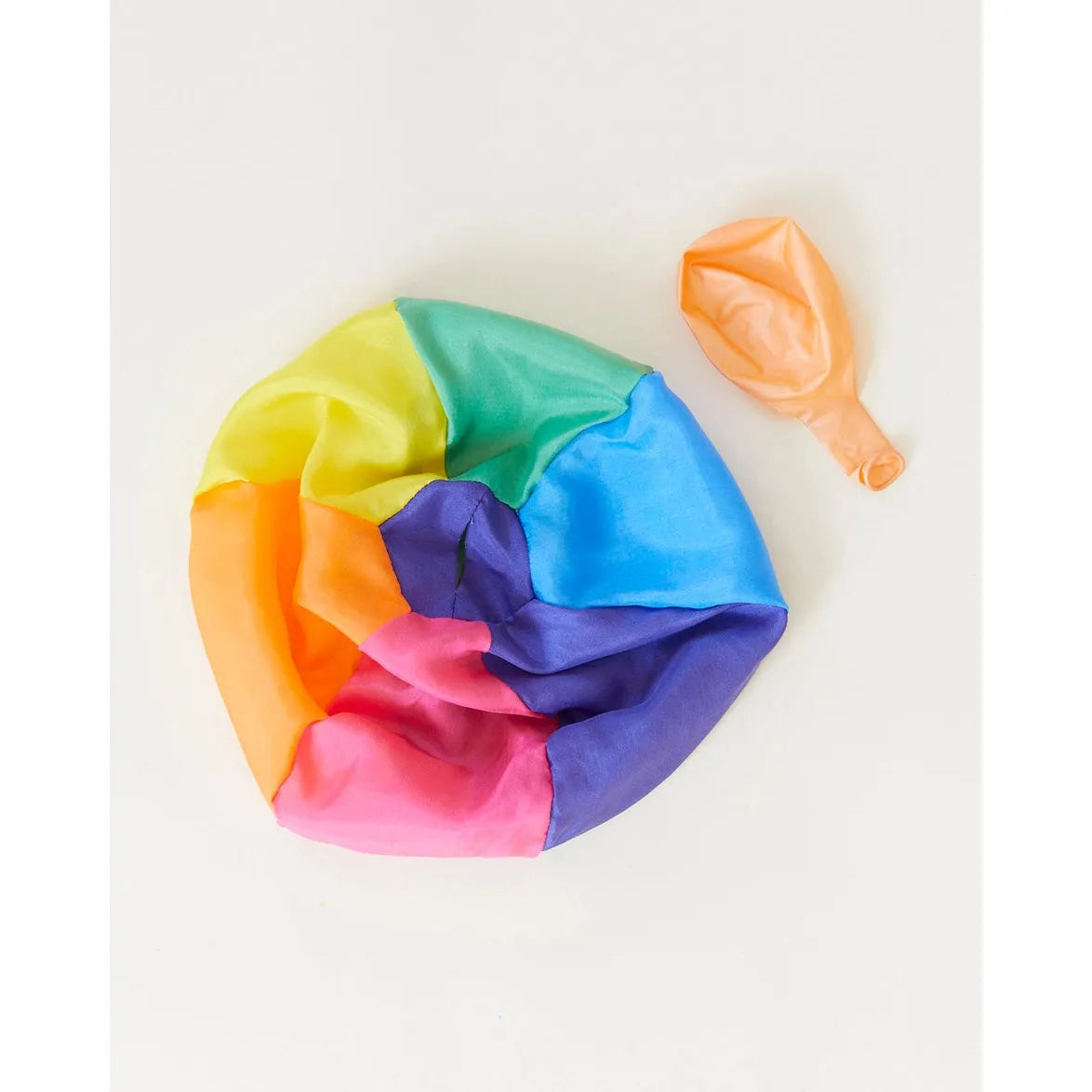 Silk Rainbow Balloon Ball