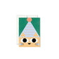 Cat Miniature Greeting Card