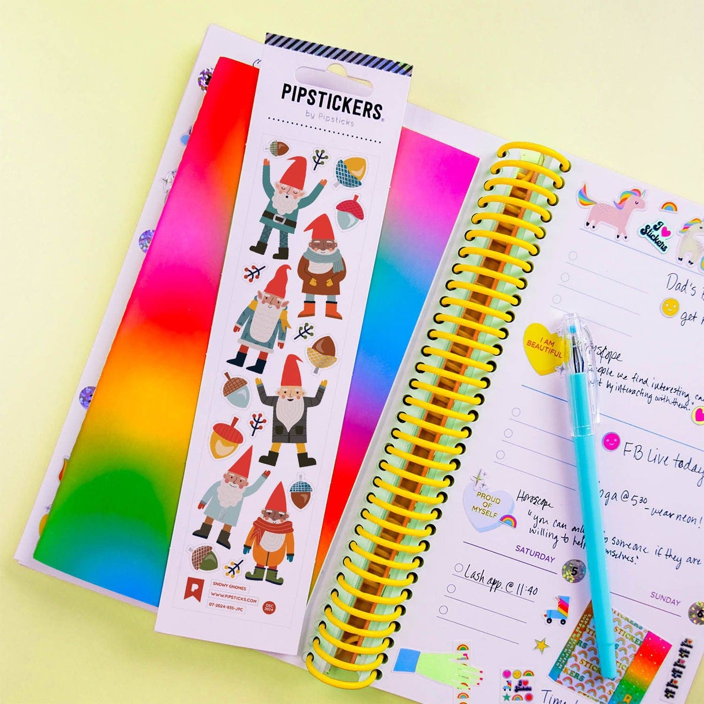 Snowy Gnomes Stickers