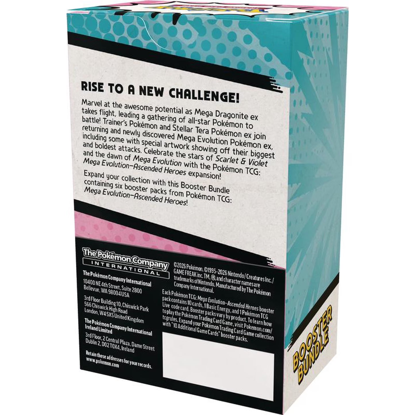Pokémon TCG: Mega Evolution Ascended Heroes Booster Bundle
