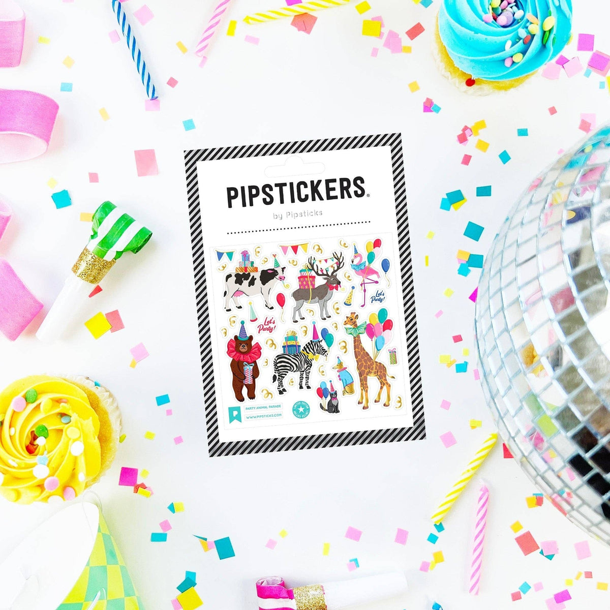 Party Animal Parade Stickers