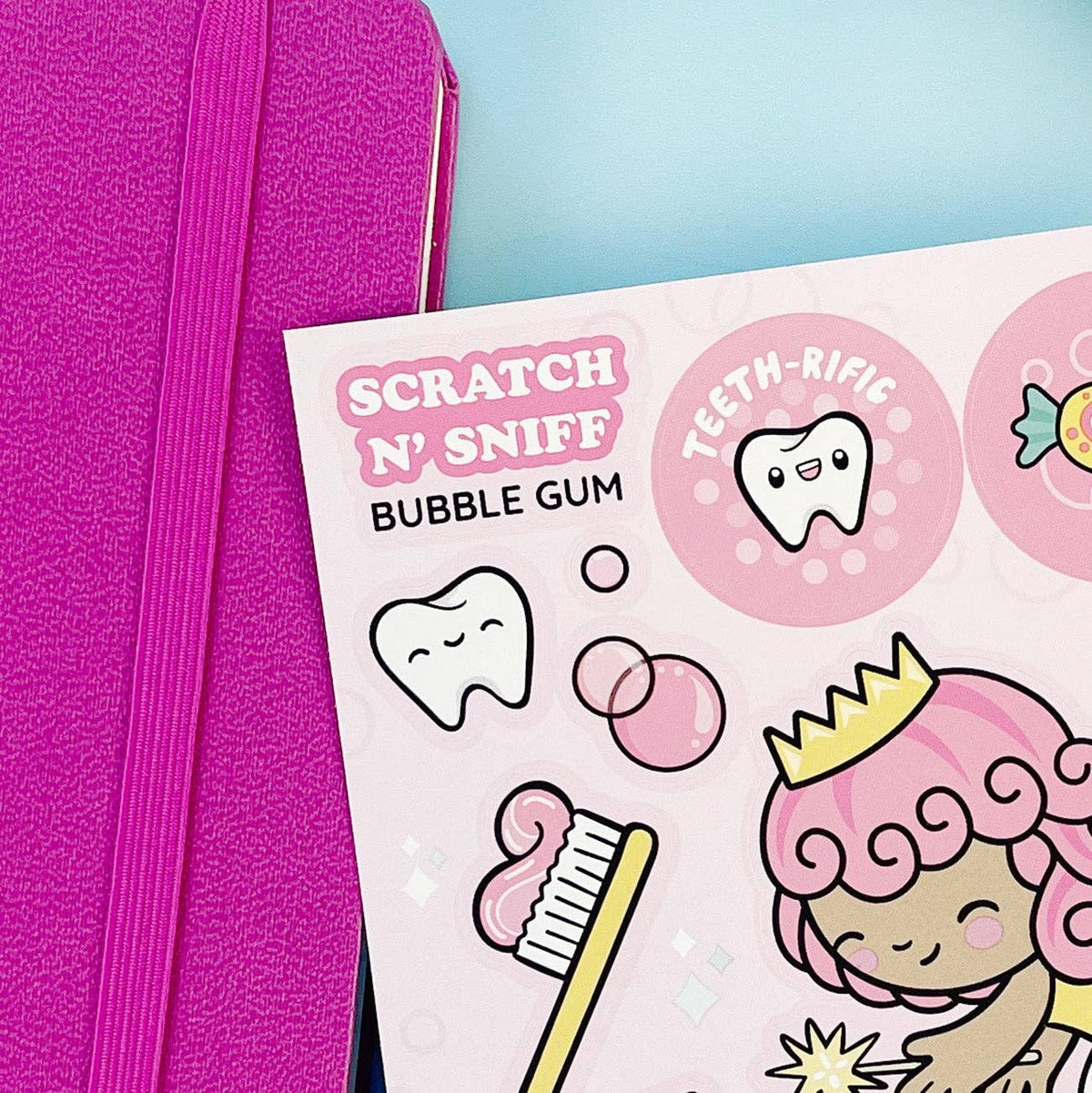 Tooth Fairy Treat  Scratch 'N Sniff Stickers