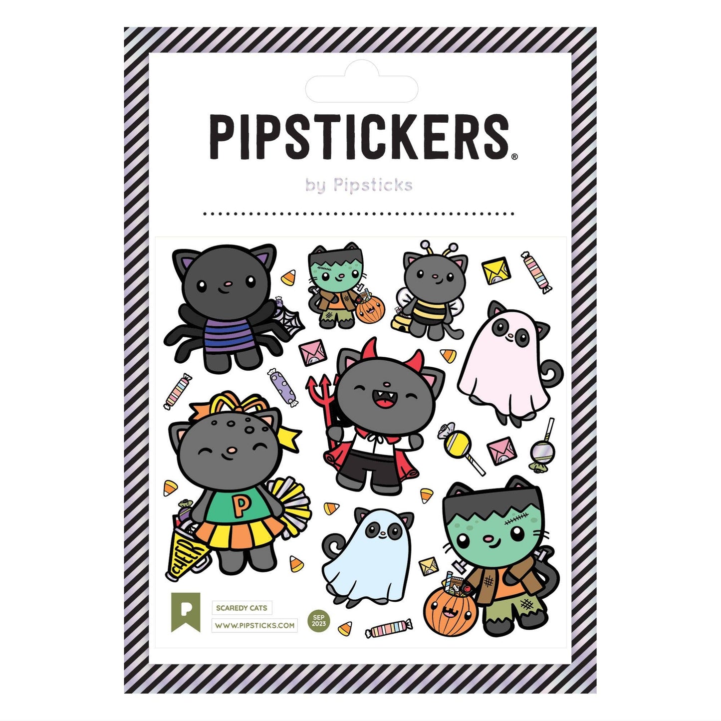 Scaredy Cats Stickers