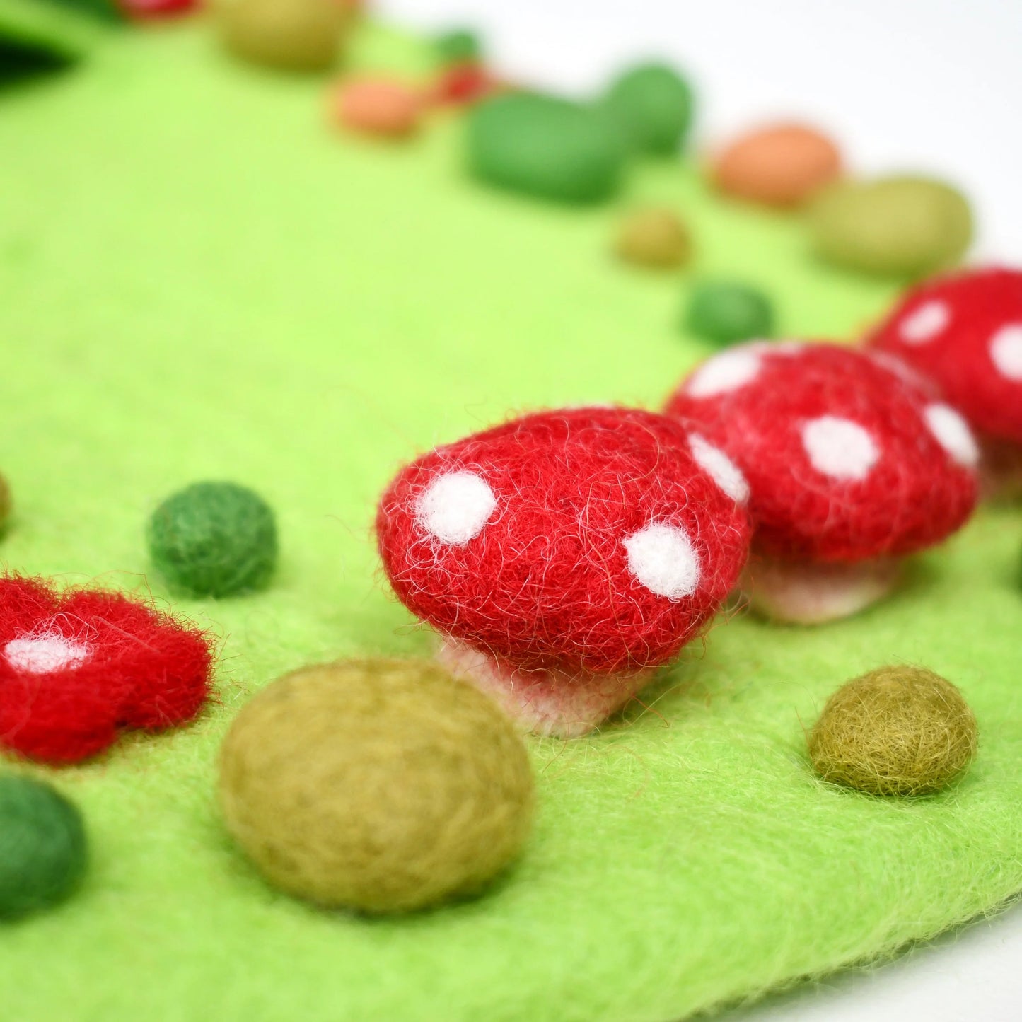 Felt Play Mat Playscape - Fairy Toadstool