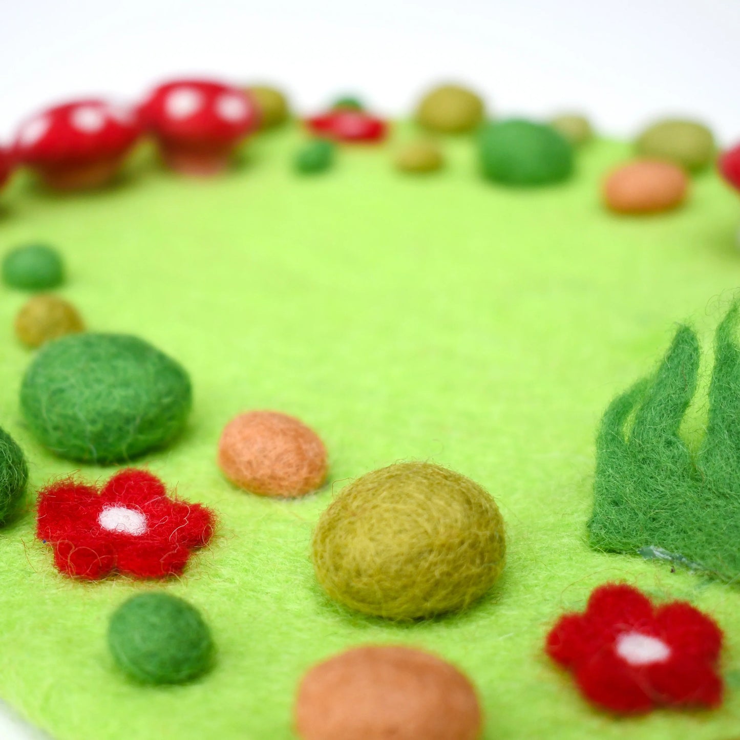 Felt Play Mat Playscape - Fairy Toadstool