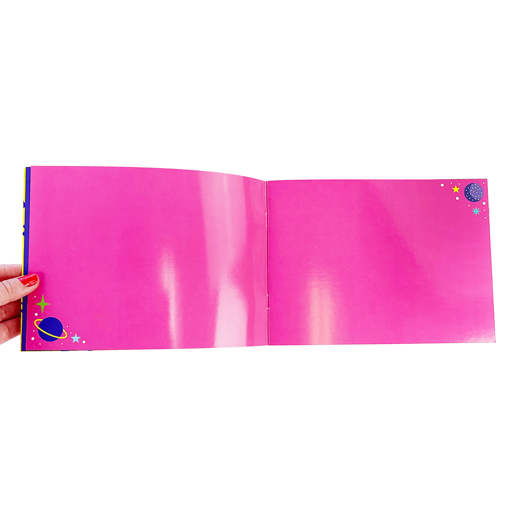 Colorful Cosmos Sticker Collector Book