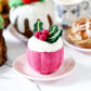 Felt Baked Goods - Holly Berry Cupcake