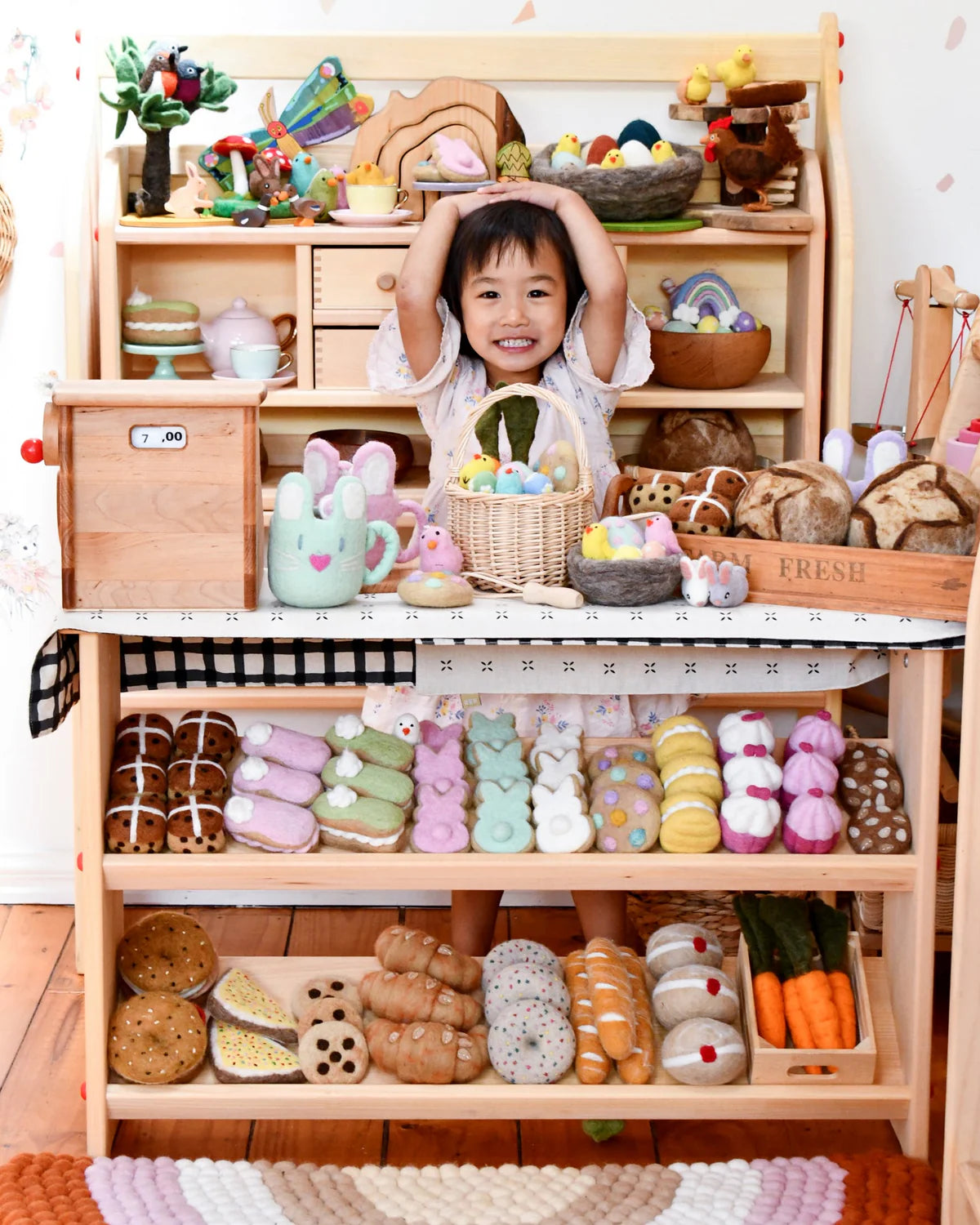 Felt Baked Goods - Easter Donut