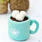 Felt Food Play Set - Hot Chocolate with Marshmallows