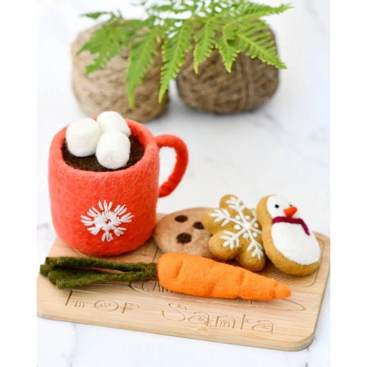 Felt Food Play Set - Santa's Snacks