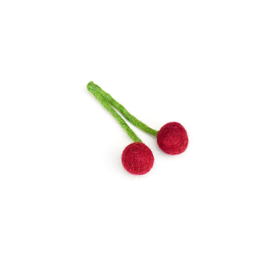Felt Fruits & Vegetables - Cherries