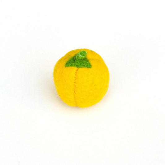 Felt Fruits & Vegetables - Yellow Pepper