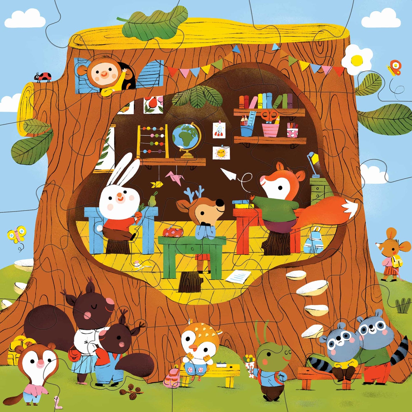 Forest School Floor Puzzle