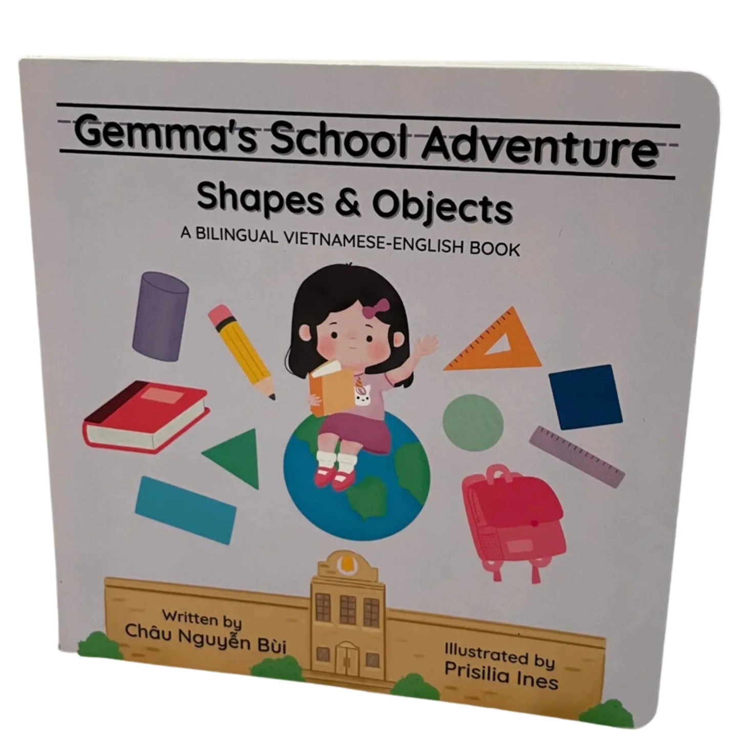 Gemma's School Adventure - A Bilingual Board Book