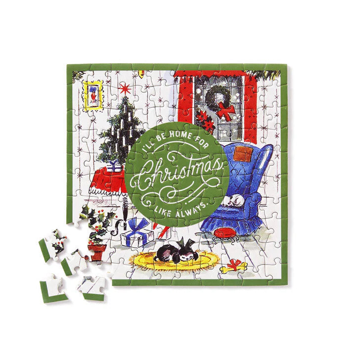 I'll Be Home for Christmas Mini Puzzle