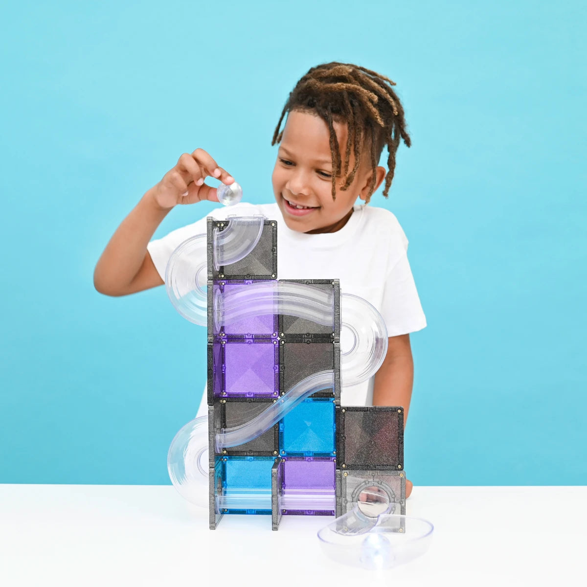 Magnetic Tiles Ball Run Galaxy Pack