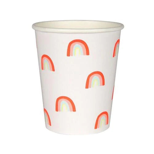 Rainbow Paper Cups