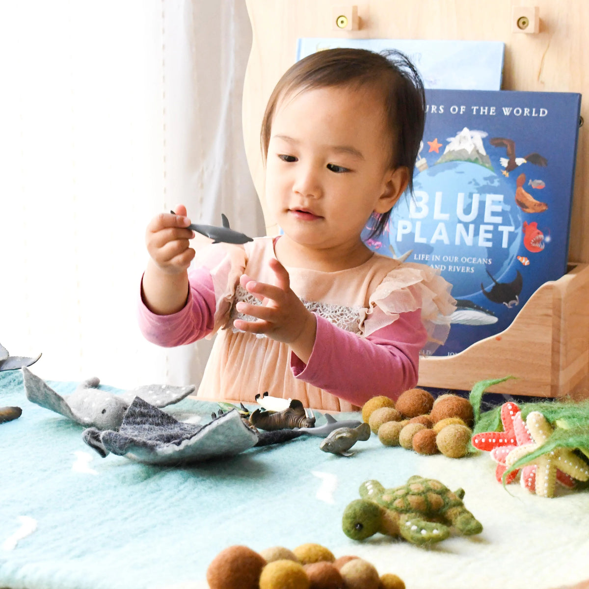 Felt Play Mat Playscape- Sea & Rockpool