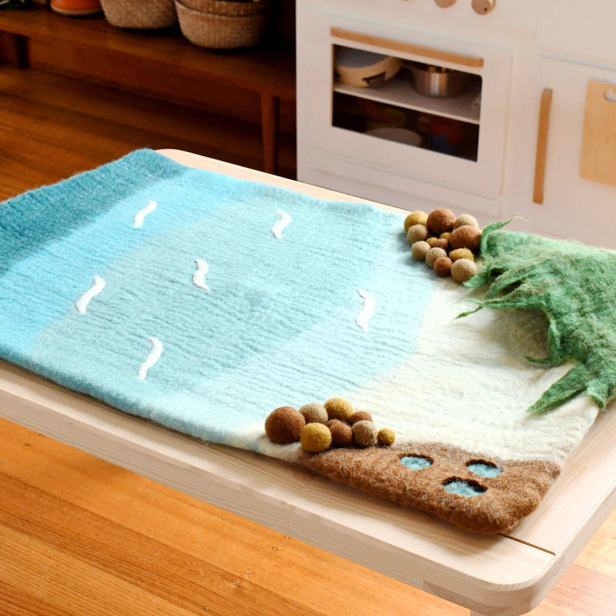 Felt Play Mat Playscape- Sea & Rockpool
