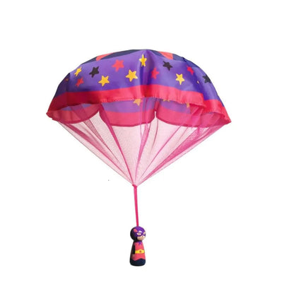 Wooden Parachutist Flying Heroes