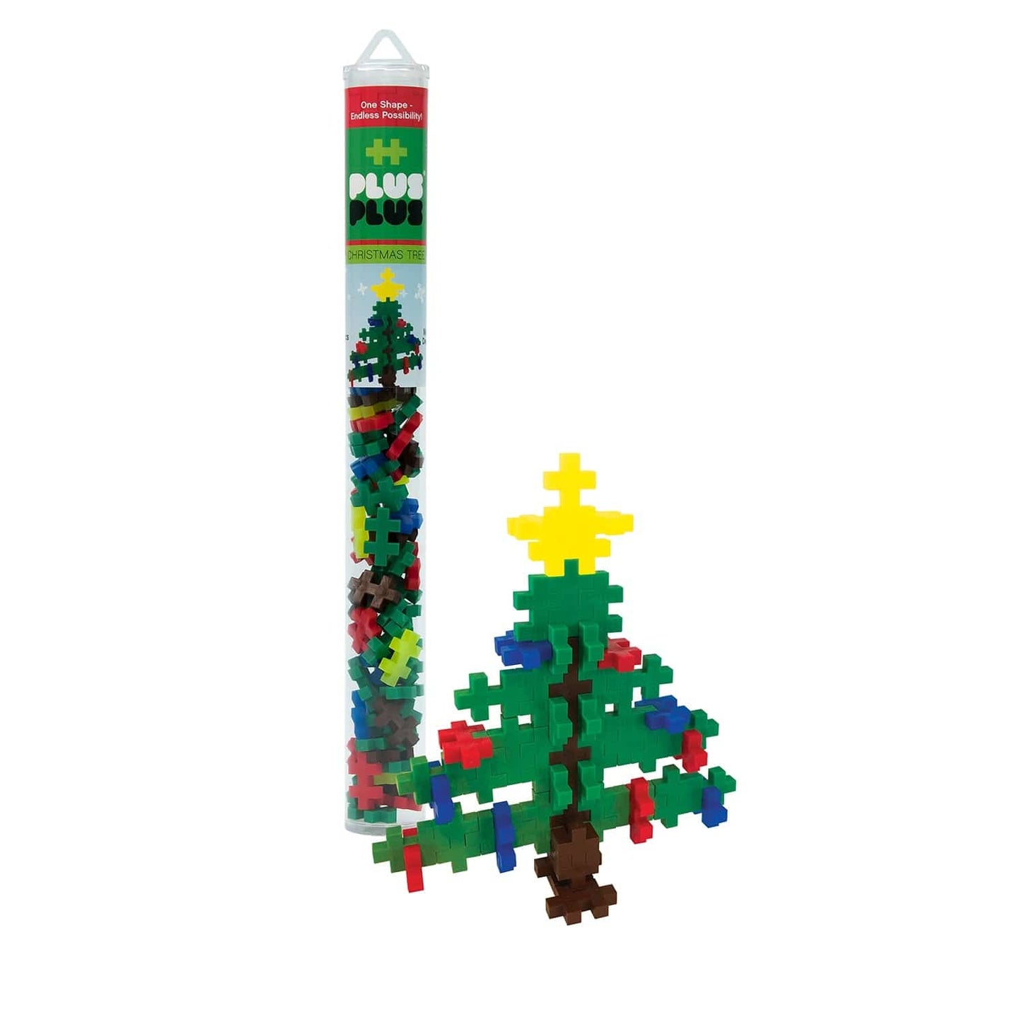 Plus Plus Toys Christmas Tree Plus Plus Building Blocks  Mini Maker Tubes