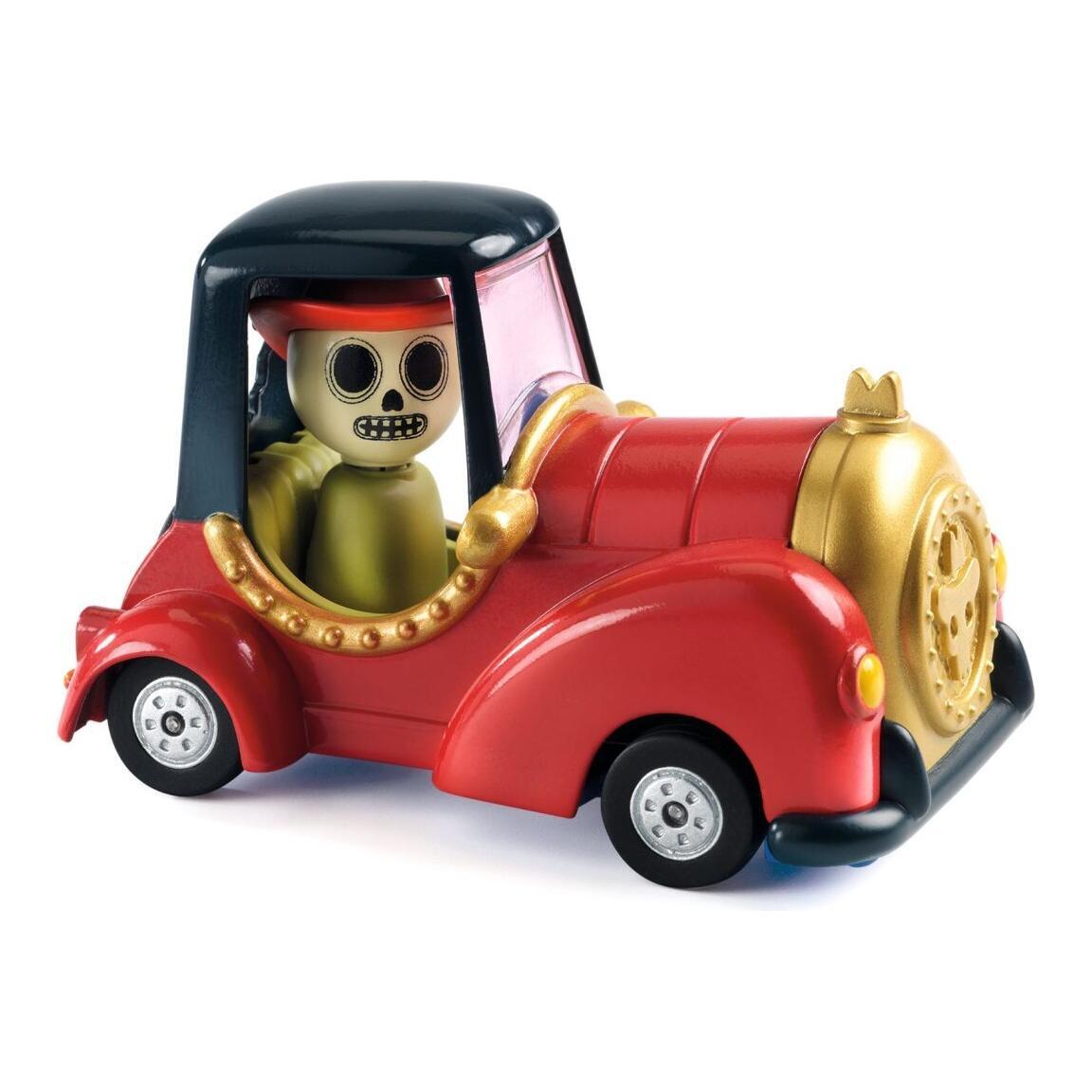 Crazy Motors Red Skull Car