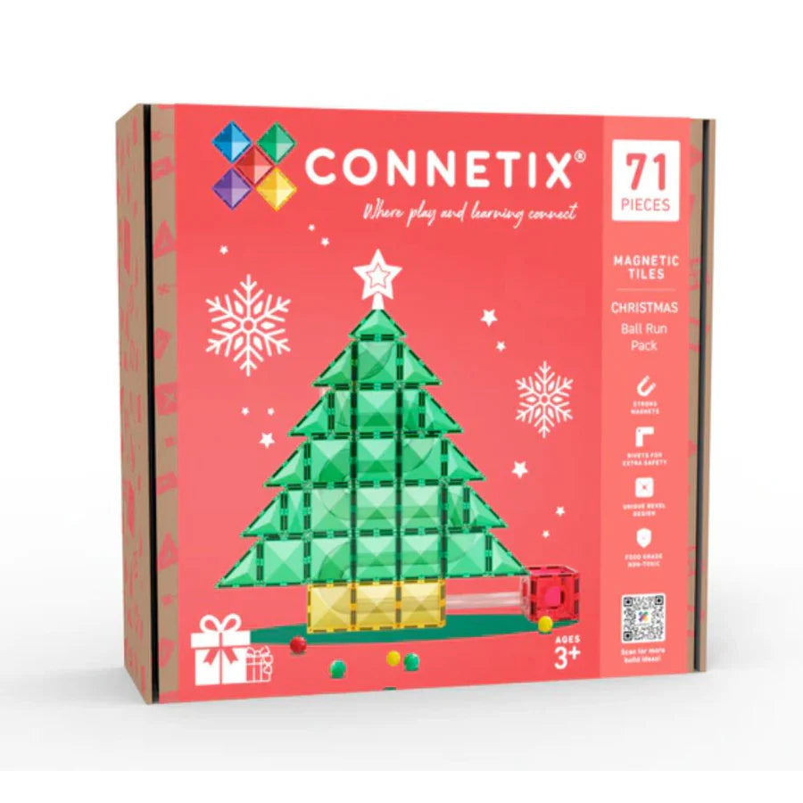 Magnetic Tiles Christmas Tree Ball Run Pack