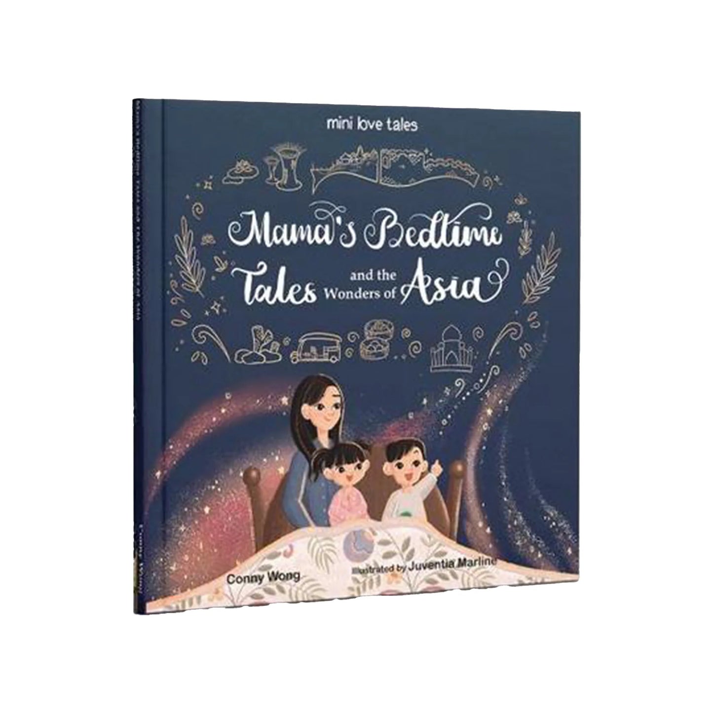Mama's Bedtime Tales and the Wonders of Asia - Hardcover Picture Book