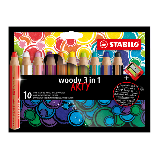 Stabilo Woody 3-in-1 Colour Pencils