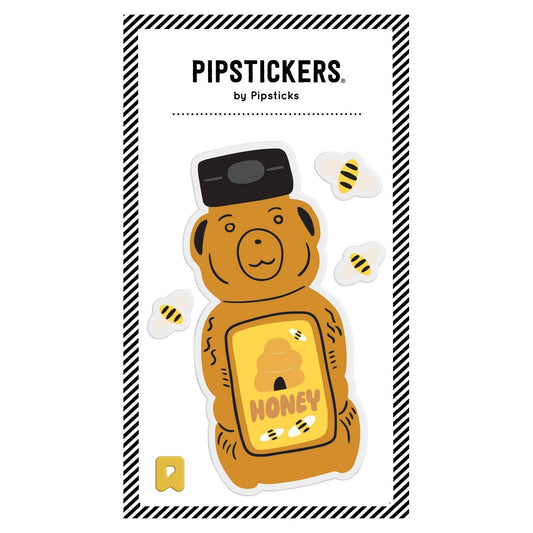 Big Puffy Honey Bear Sticker
