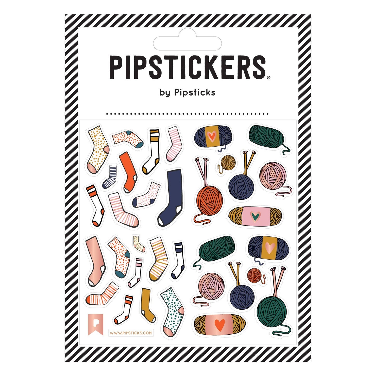 Knit Your Socks Off Stickers