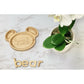 AW and Collective Bear Wooden Plates / Sensory Trays