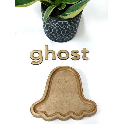 AW and Collective Ghost Wooden Plates / Sensory Trays