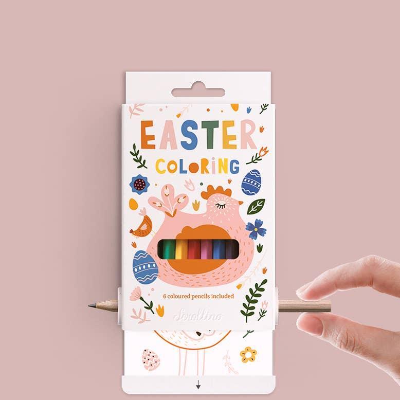 Easter Colouring Scroll