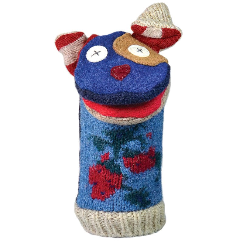 Cate and Levi Dog Wool Puppet