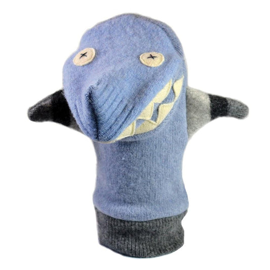 Cate and Levi Shark Wool Puppet