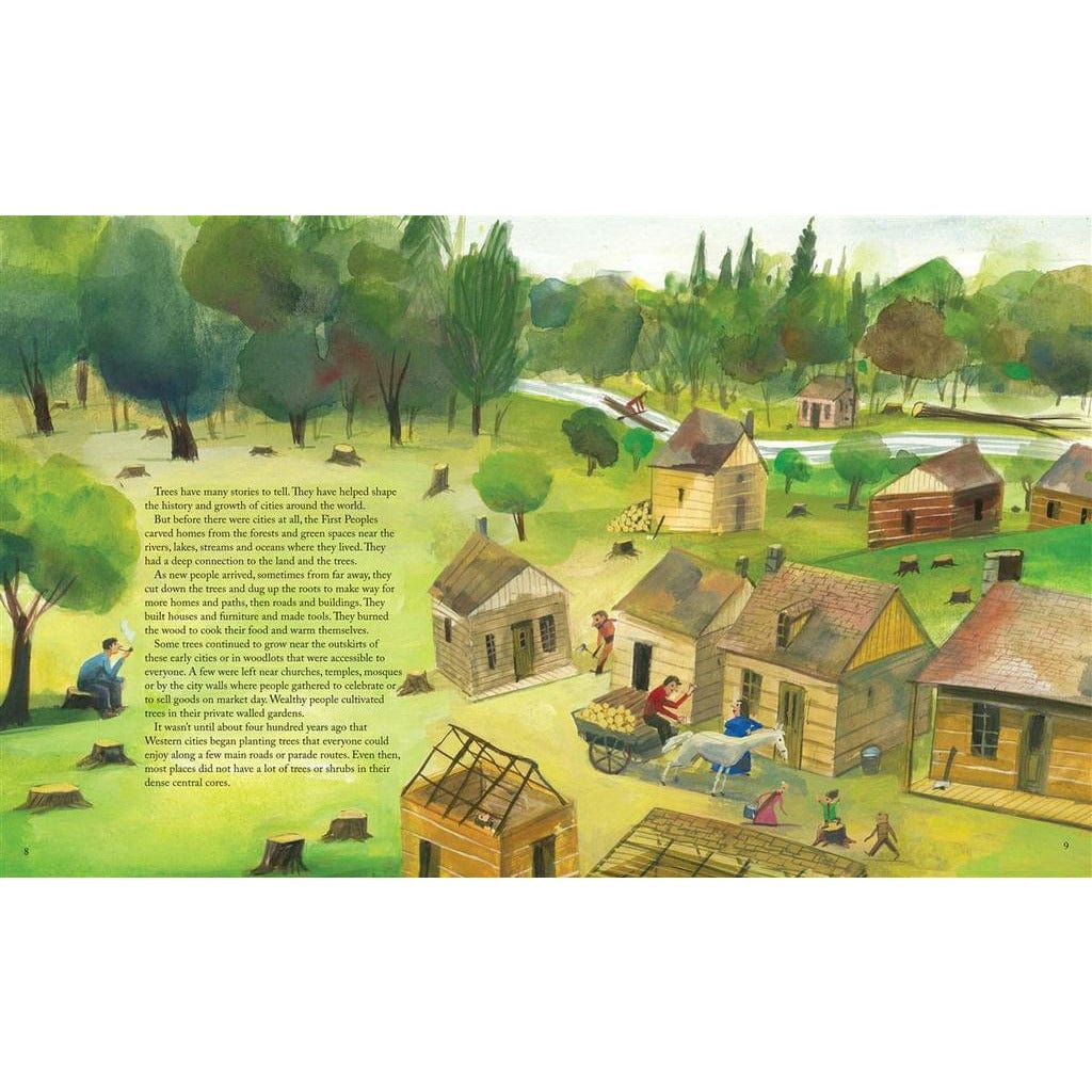 Cherry Tree Lane Toy Shop A Forest in the City - Hardcover
