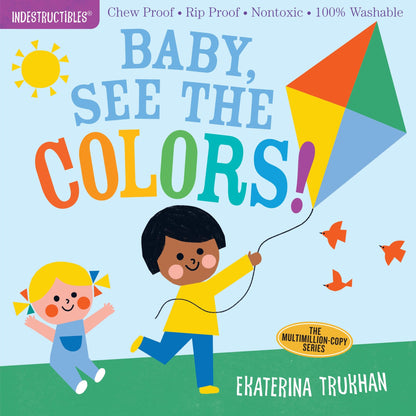 Cherry Tree Lane Toys Baby, See the Colors! Indestructibles! Waterproof Books