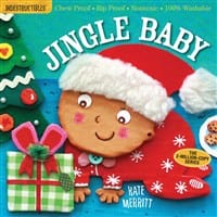 Cherry Tree Lane Toys Jingle Baby Indestructibles! Waterproof Books - Holiday Collection