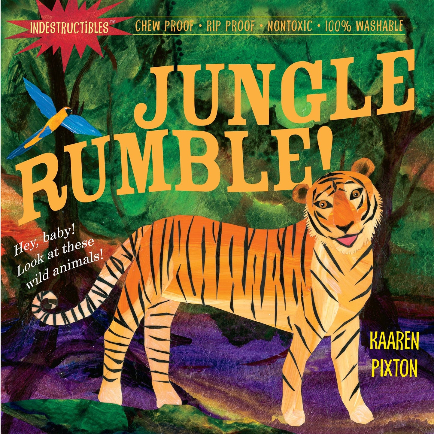 Cherry Tree Lane Toys Jungle Rumble! Indestructibles! Waterproof Books
