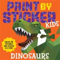 Cherry Tree Lane Toys Dinos Paint By Stickers
