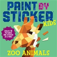 Cherry Tree Lane Toys Zoo Paint By Stickers