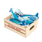 Le Toy Van Wooden Groceries - Fresh Fish Crate