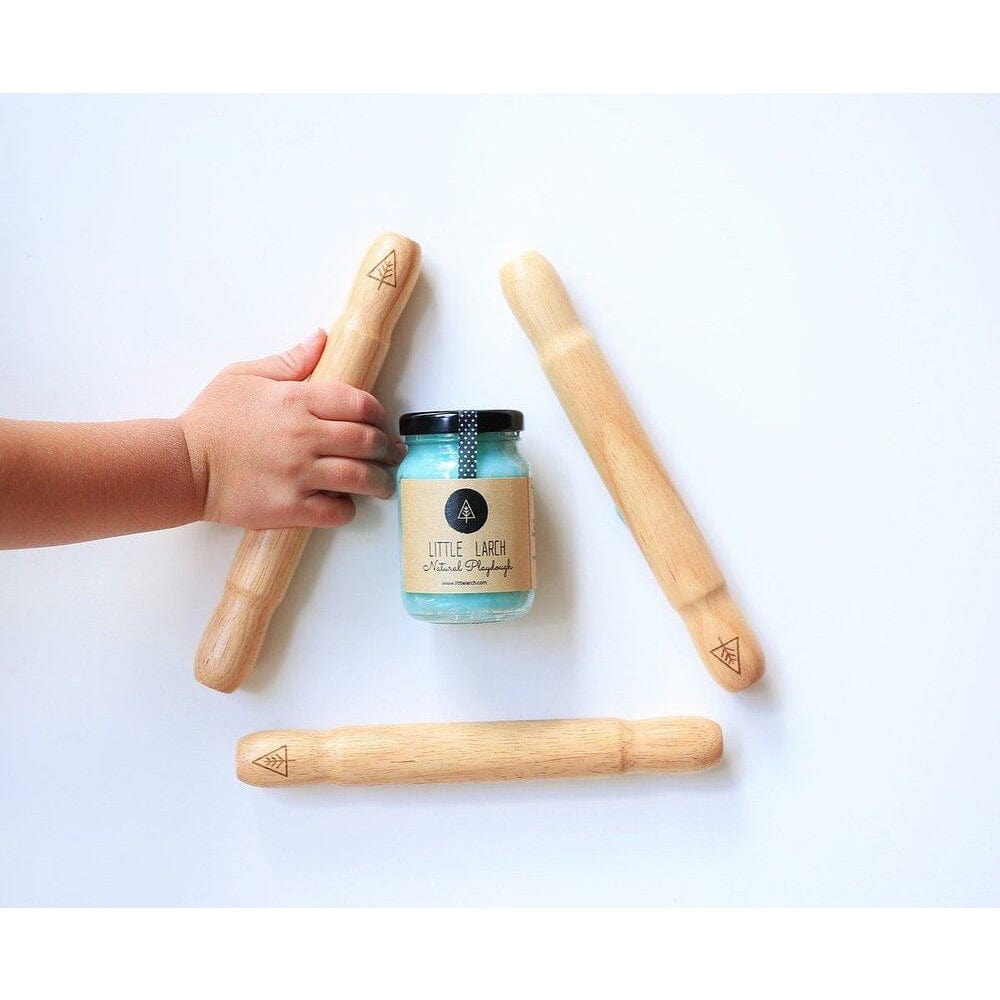 Little Larch Rolling Pin Natural Playdough - Tools