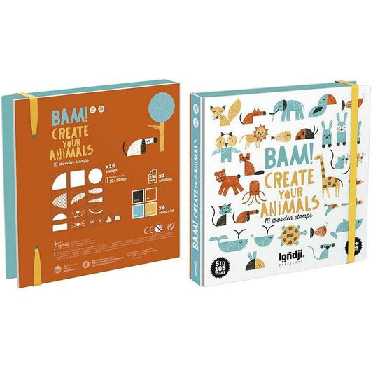 Londji Bam-Animal Stamp kit